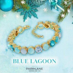Park Lane Authentic Blue Lagoon Impression Tennis Bracelet!